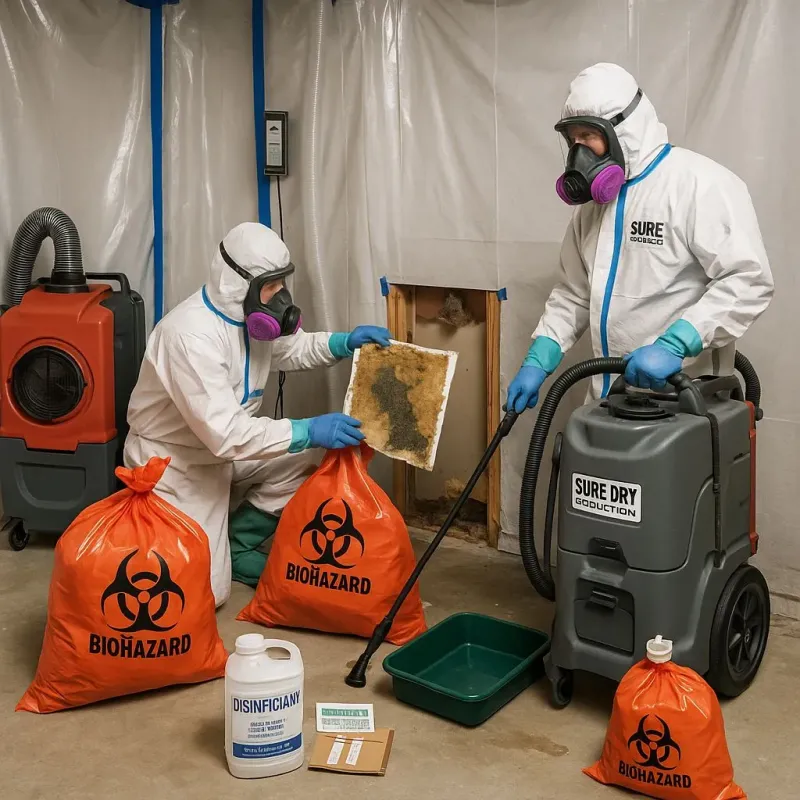 Contaminated Water Handling Protocols process in Brownstown, PA
