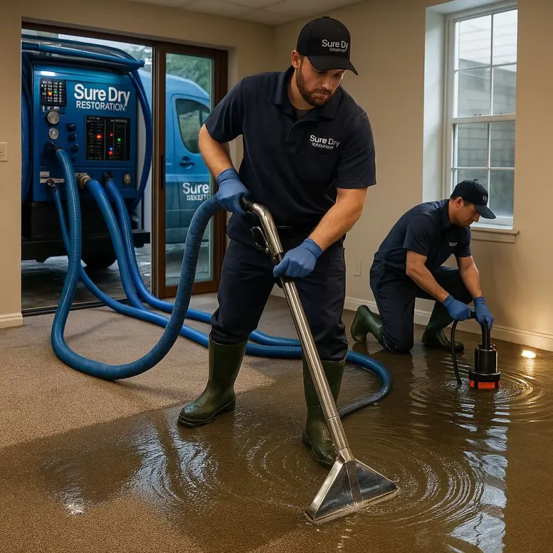Water Extraction and Removal process in Brownstown, PA